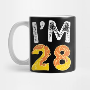 I'M 28 Happy Birthday gifts Mug